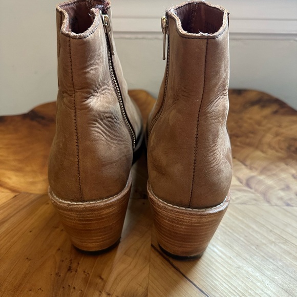 Patina Leather Ankle Boots - Picture 5 of 10